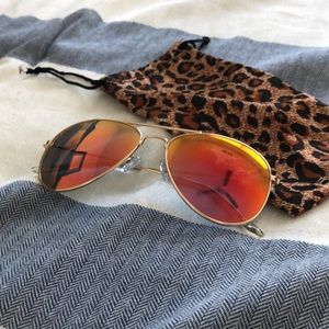 Hawaiian Sunset Aviator Sunglasses